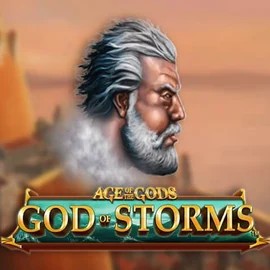 Age Of The Gods: God of Storms logo by Playtech at Winmasters Casino