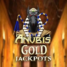 Anubis Gold Jackpots logo by Inspired Gaming at Winmasters Casino