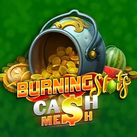 Burning Slots Cash Mesh slot logo by BF Games at Winmasters Casino