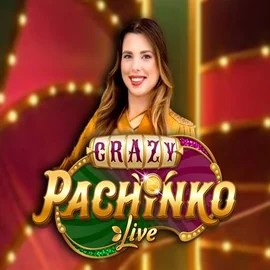 Crazy Pachinko slot logo by Evolution at Winmasters Casino