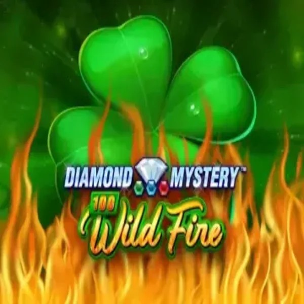 Diamond Mystery 100 Wild Fire slot logo by Greentube at Winmasters Casino