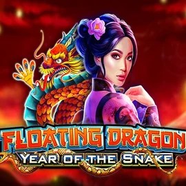 Floating Dragon Year of the Snake logo – Slots by Pragmatic Play at Winmasters Casino