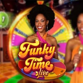 Funky Time logo – Live Casino by Evolution at Winmasters Casino