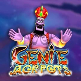 Jackpots logo of Genie Jackpots from Blueprint Gaming at Winmasters Casino