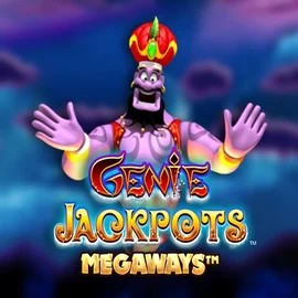 Genie Jackpots Megaways slot visual from Blueprint Gaming available on winmasters-casino.com