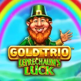 Gold Trio Leprechaun's Luck logo by Playtech Winmasters Casino