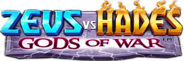 Zeus vs Hades: Gods of War slot logo by Pragmatic Play at Winmasters Casino