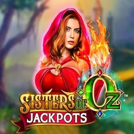 Sisters Of Oz Jackpots slot logo by Triple Edge Studios at Winmasters Casino