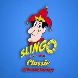 Slingo Classic 20th Anniversary logo by Slingo at Winmasters Casino