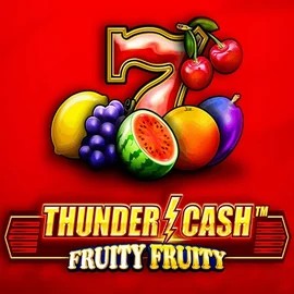 Thunder Cash Fruity Fruity online game logo by Novomatic on winmasters-casino.com